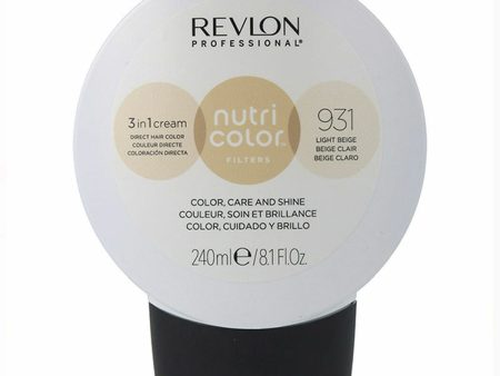 Permanent Dye Nutri Color Filters Revlon 931 Beige (240 ml) For Cheap