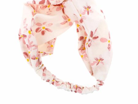 Elastic hairband Inca   Pink Flowers on Sale