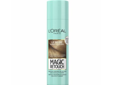 Cover Up Spray for Grey Hair L Oreal Make Up Magic Retouch 4-Blonde 100 ml For Discount