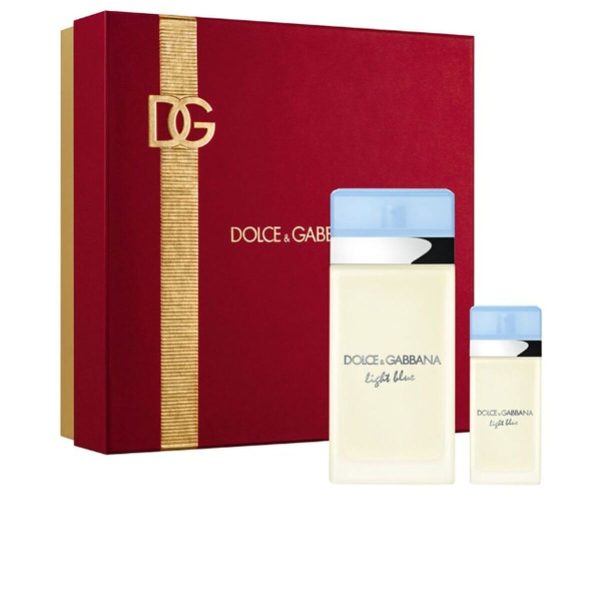 Women s Perfume Set Dolce & Gabbana Light Blue 2 Pieces on Sale