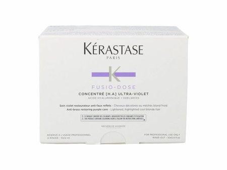 Colour Neutralising Kerastase E3430000 Anti-yellowing Treatment 10 Units 12 ml Supply