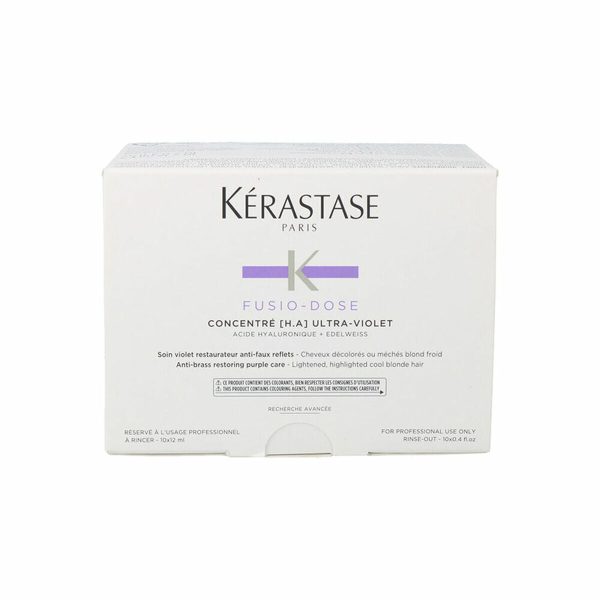 Colour Neutralising Kerastase E3430000 Anti-yellowing Treatment 10 Units 12 ml Supply