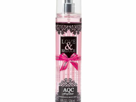 Body Spray AQC Fragrances   Love & Seduce 236 ml For Sale