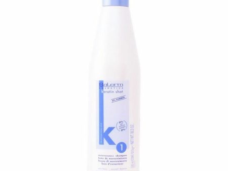 Anti-Frizz Shampoo Salerm Keratin Shot 500 ml Cheap