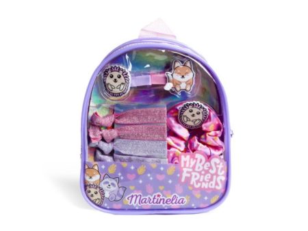 Children s Backpack with Hair Accessories Martinelia My Best Friends Sale