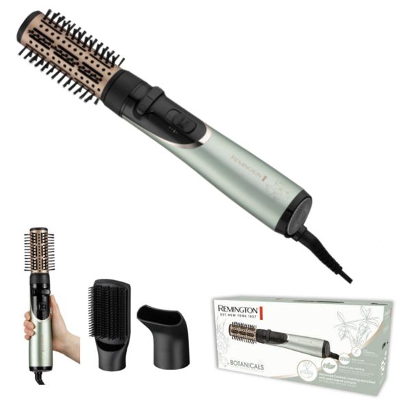 3-in-1 Drying, Styling and Curling Hairbrush Remington AS5860 800 W Online now