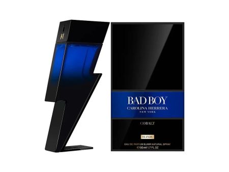 Men s Perfume Carolina Herrera Bad Boy Cobalt Elixir EDP 50 ml Supply